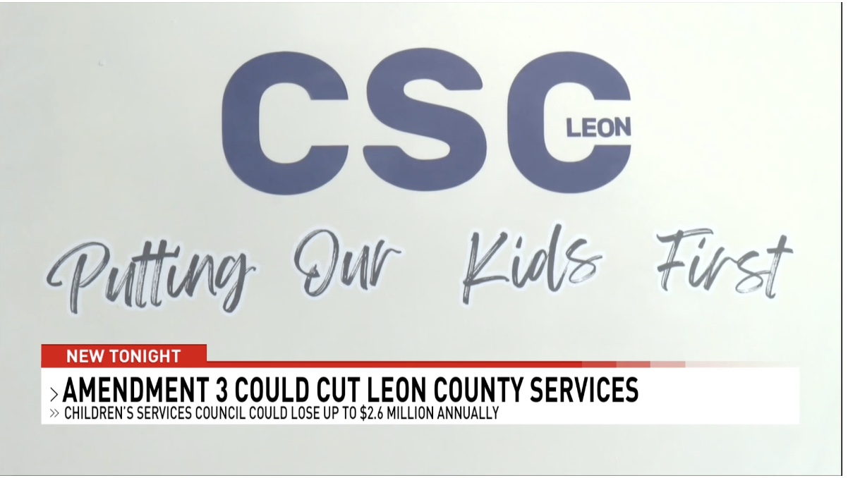 News piece about CSC Leon and how amendment 3 can impact the organization. CSC Leon: Putting Our Kids First is the graphic that is shown in the image